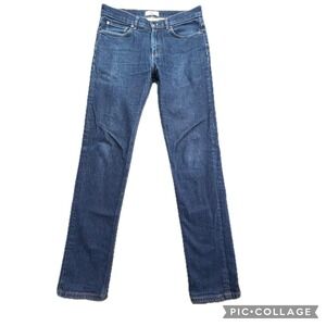SPOKE 12 oz Build B Selvedge‎ Jeans Men's 32x34 Dark Wash Straight Leg Denim
